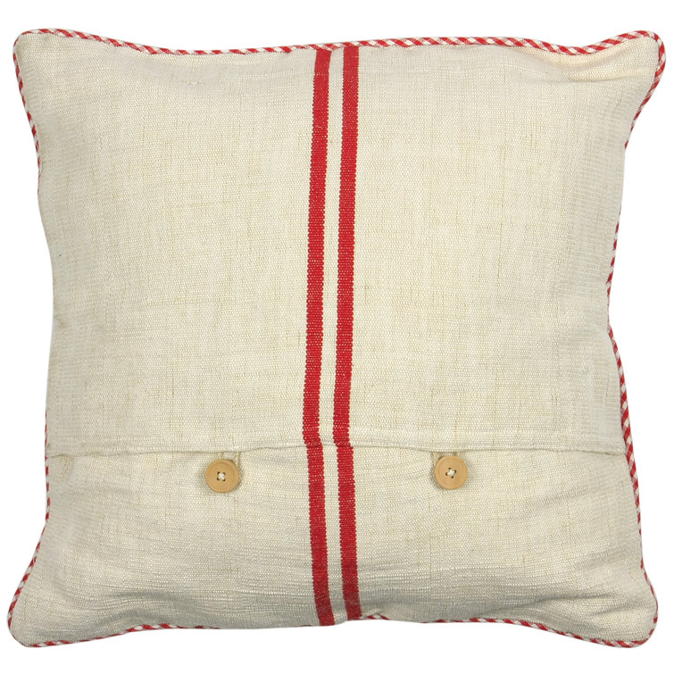 Heritage Lace Embroidered Linen Pillow Cover Wayfair